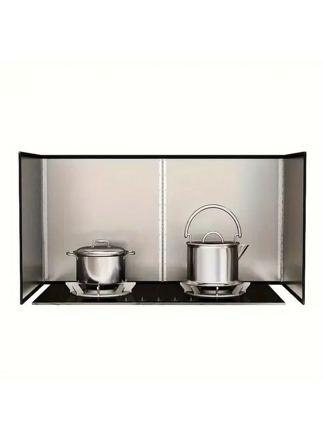 A Splash Guard Protective Panel SDG-1pc Three-Fold for Cleaner Kitchen - Image 5