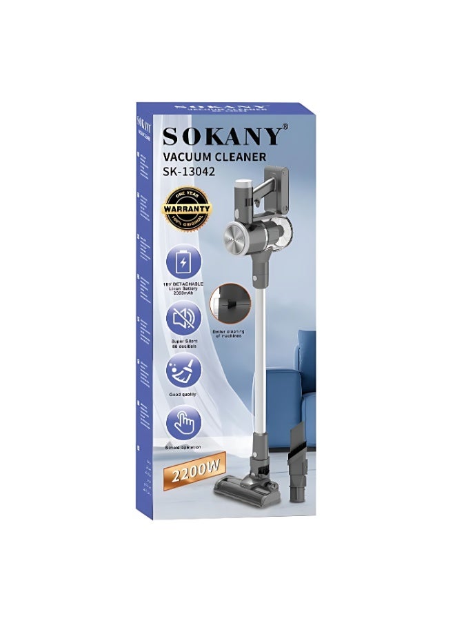 sokany Cordless Vacuum Cleaner with Powerful Suction 2200W - Image 1