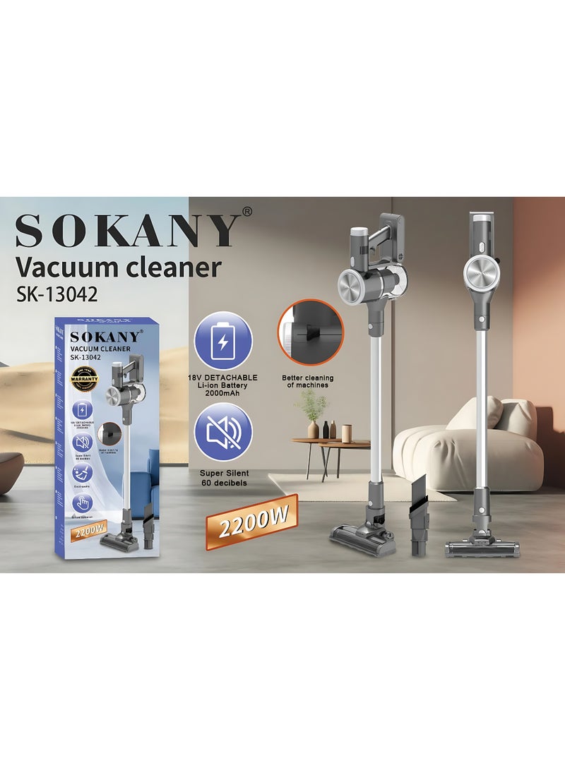 sokany Cordless Vacuum Cleaner with Powerful Suction 2200W - Image 4