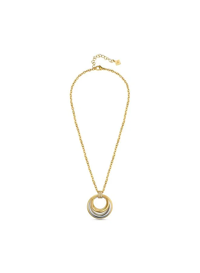 شيروتي 1881 Gisella Gold Plated Stainless Steel Pendant Necklace for Women