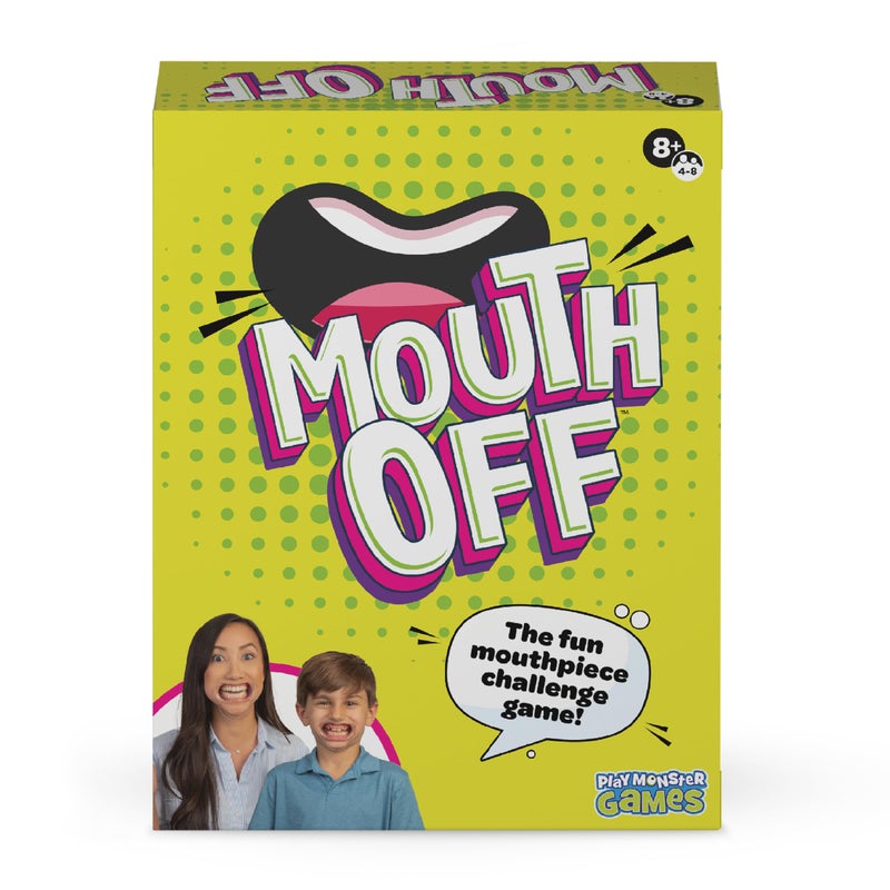 PlayMonster Mouth Off Card Game - Family Games for Kids and Adults, Guess The Phrase Before The Timer Runs Out, Family Game Night, 4-8 Players, Ages 8+ - Image 1