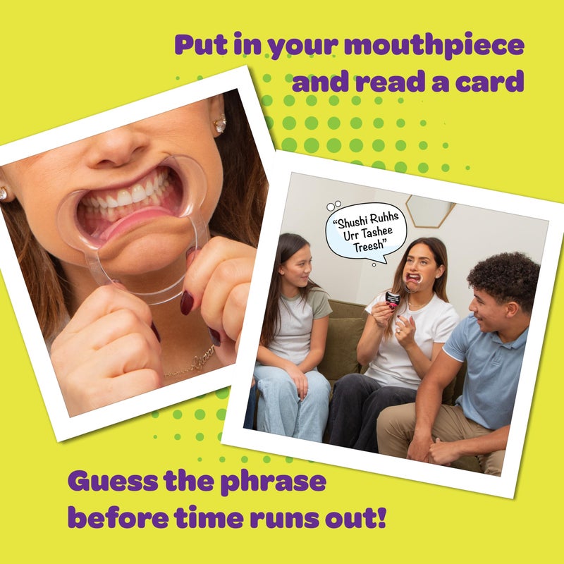PlayMonster Mouth Off Card Game - Family Games for Kids and Adults, Guess The Phrase Before The Timer Runs Out, Family Game Night, 4-8 Players, Ages 8+ - Image 2