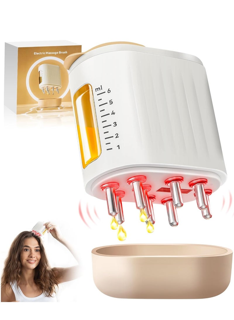 General 2 in 1 Hair Oiling Applicator&Scalp Oil Applicator,Electric Hair Oil Applicator for Hair Growth,Oil Massager for Scalp,Oil Dispenser for Hair  - Image 1