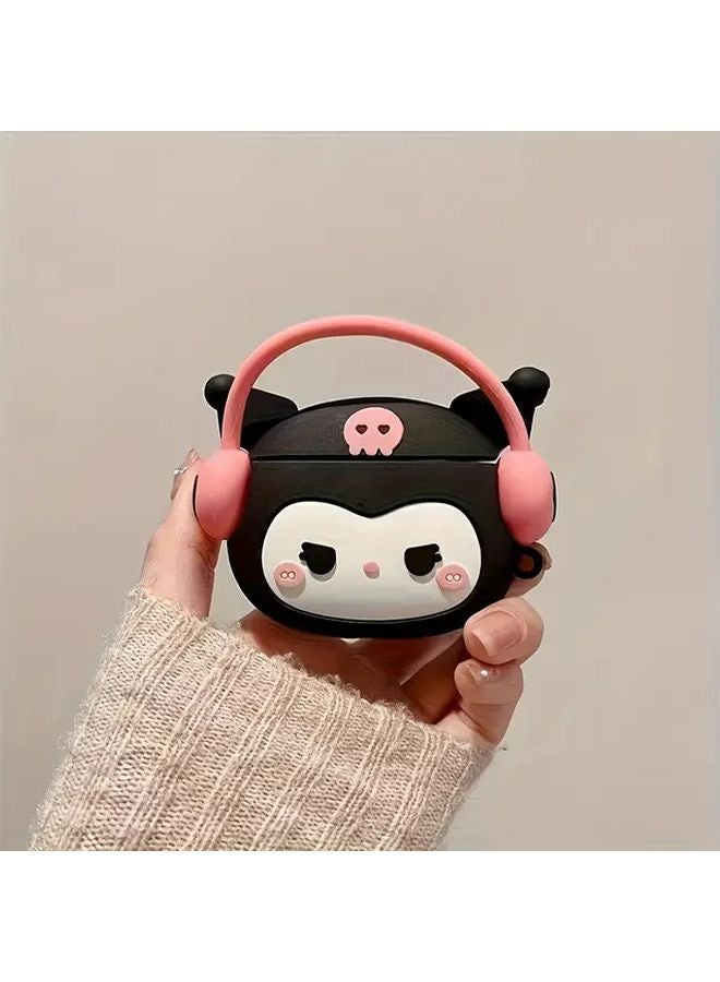 Sanrio Hello Kitty Headphone Case For Airpods Pro1 Pro2 Kulomi Style Pink White - Image 1