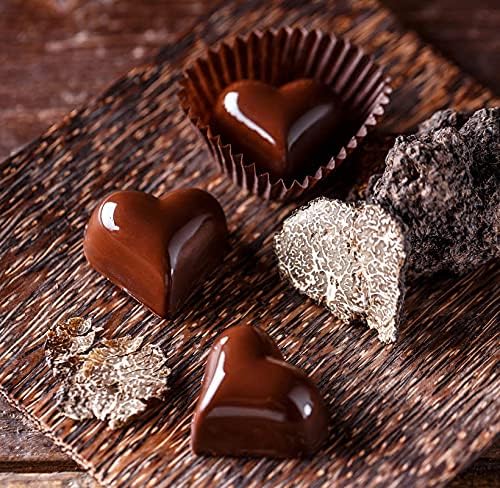 CAKE DECOR Premium 21 Cavity Polycarbonate Chocolate Mould Heart Shape Durable, Food Grade Material Professional Quality for Chocolatiers Easy Release & Cleaning - Image 3