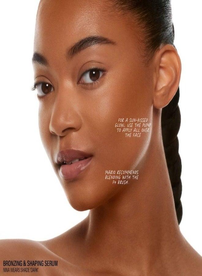 MAKEUP BY MARIO SoftSculpt® Multi-Use Bronzing & Shaping Serum with Hyaluronic Acid 30ml – Shade Dark Deep – Natural Skin-Like Finish for Dark-Deep Skin Tones, Lightweight, Buildable, Hydrating - Image 3