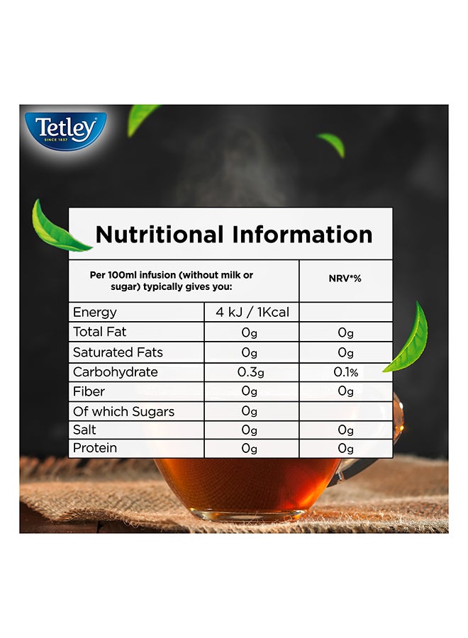 Tetley شاي أسود قوي 50 كيس شاي - Image 5