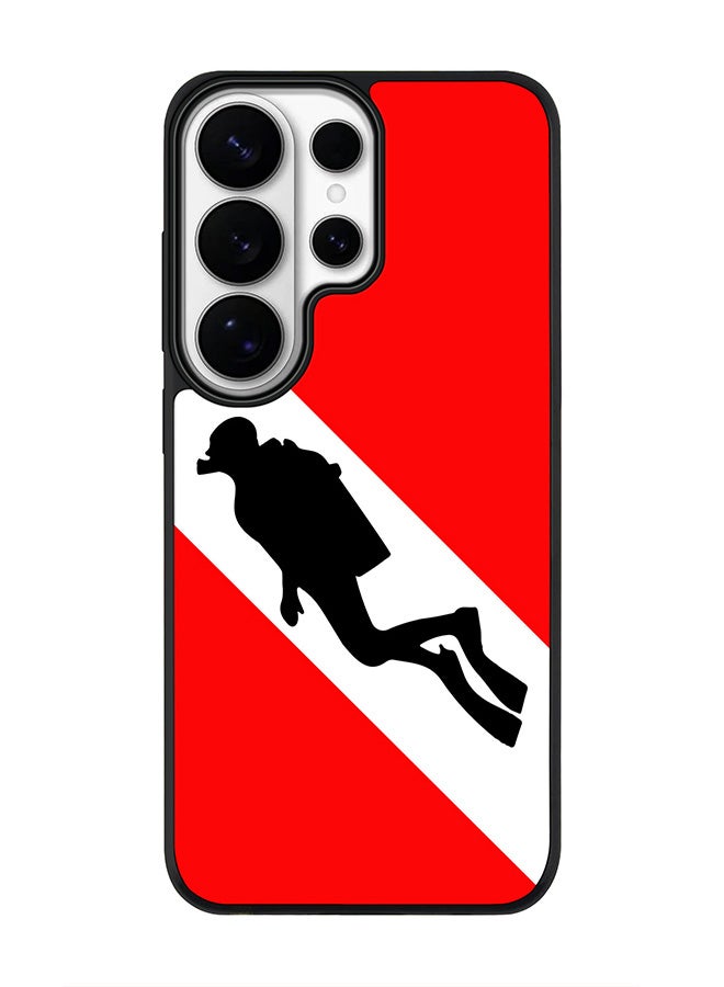 For Samsung Galaxy S26 Ultra Case, [Compatible with MagSafe] Slim Magnetic cover Phone Case - Diver Flag