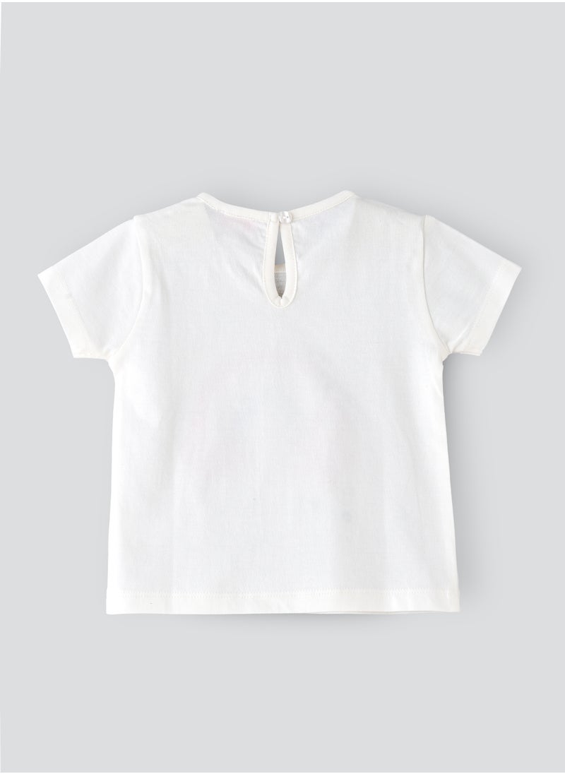 Jelliene Sunshine Squad: Girls' Comfy Cotton Tees Playful & Summer Fun  - Image 2