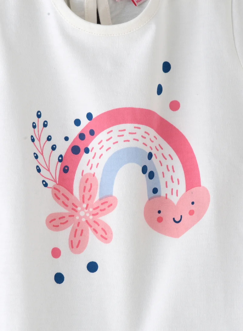 Jelliene Sunshine Squad: Girls' Comfy Cotton Tees Playful & Summer Fun