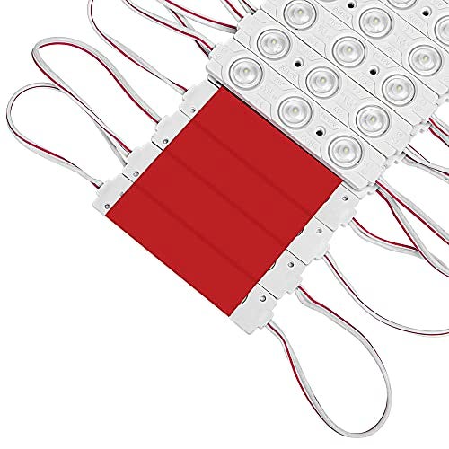 Q QINGCHEN LED Module 2.0W DC12V White 6500K for Letter Lightbox Advertising Signs with Tape Adhesive Backside (100PCS Pack) - Image 2