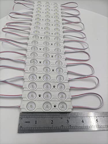 Q QINGCHEN LED Module 2.0W DC12V White 6500K for Letter Lightbox Advertising Signs with Tape Adhesive Backside (100PCS Pack) - Image 3
