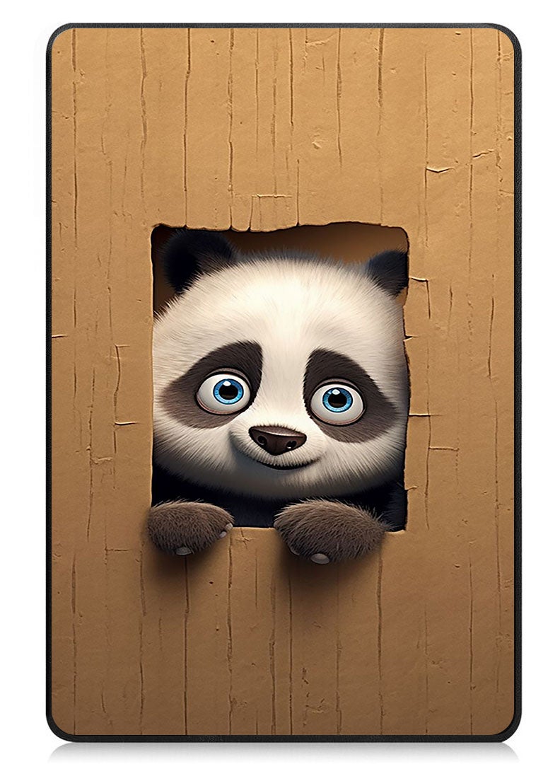Theodor Protective Flip Case For OnePlus Pad 2 (2024) & OnePlus Pad Pro (2024) With Trifold Stand Auto Wake Sleep Shockproof Cover Panda 1 - Image 1
