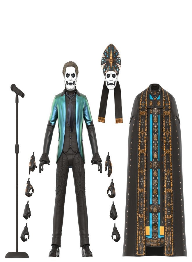 Super7 ULTIMATES! Ghost Papa Emeritus IV - 7" Ghost Action Figure with Accessories Heavy Metal Collectibles and Retro Toys - Image 1