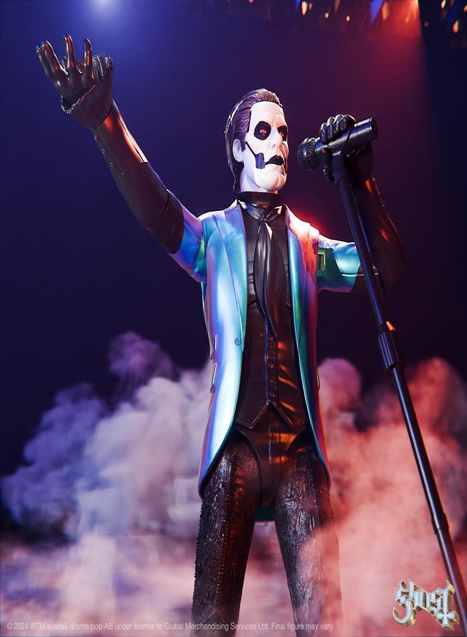 Super7 ULTIMATES! Ghost Papa Emeritus IV - 7" Ghost Action Figure with Accessories Heavy Metal Collectibles and Retro Toys - Image 4