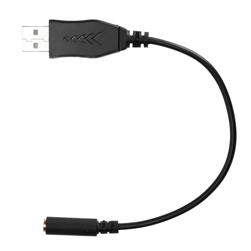 USB to 3.5mm Jack Sound Adapter Cable Plug and Play Digital Sound Adapter - Multifunction USB A to 3.5mm TRRS for PC PS4 PS5 Laptop Desktop - Image 2