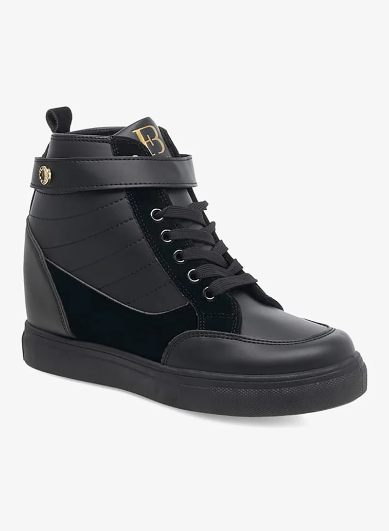 Flora Bella By Shoexpress Women's Pand Sneakers with Hook and Loop Closure