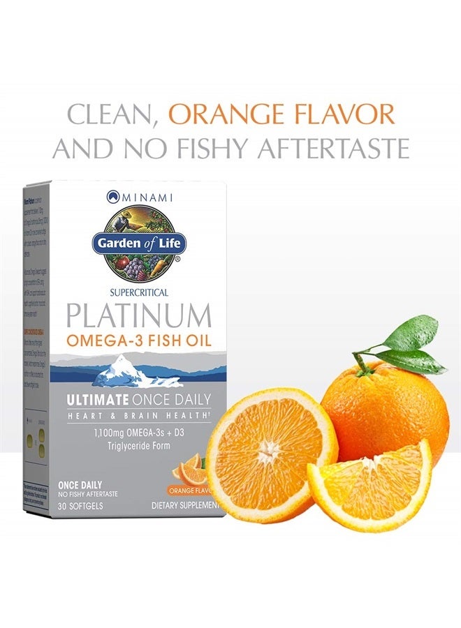 Garden of Life Minami Supercritical Platinum Omega-3 Fish Oil, 30 Softgels - Image 4
