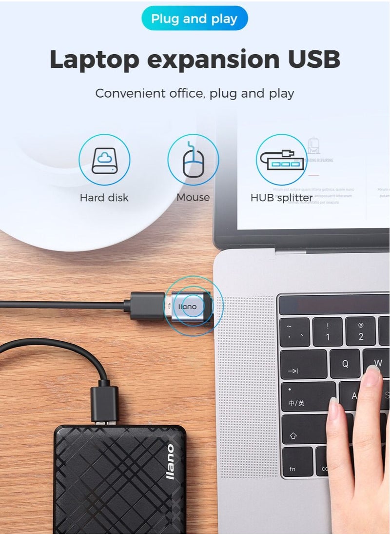 llano - Type C 3.1 To USB 3.0 Adapter With OTG Converter Support Expand Memory/Keyboard Receiver For Laptop Phone Tablet Data Converter - Image 1
