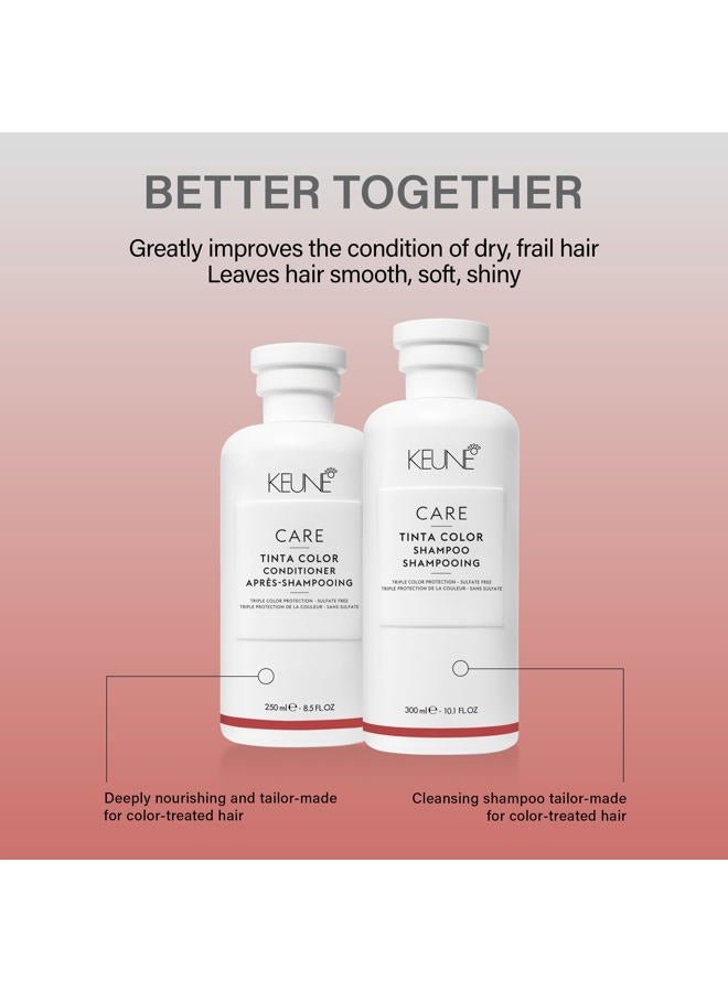 Keune شامبو كيون كير تينتا كولور، خالي من الكبريتات وواقٍ من الأشعة فوق البنفسجية مع حماية ثلاثية اللون، 10.1 أونصة سائلة - Image 4