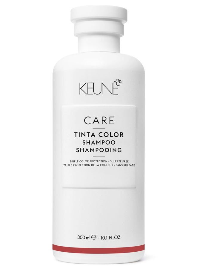 Keune شامبو كيون كير تينتا كولور، خالي من الكبريتات وواقٍ من الأشعة فوق البنفسجية مع حماية ثلاثية اللون، 10.1 أونصة سائلة - Image 1