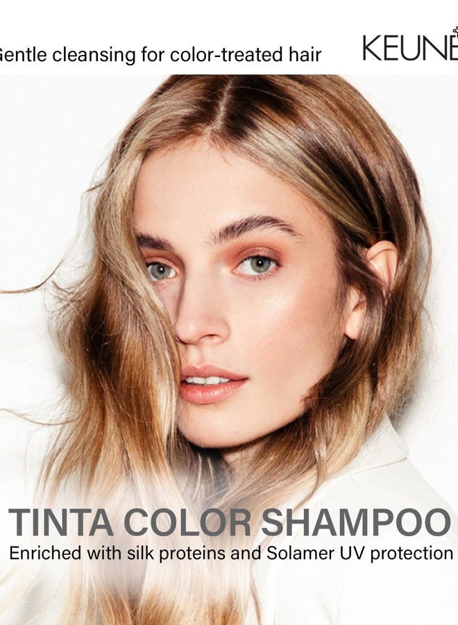 Keune شامبو كيون كير تينتا كولور، خالي من الكبريتات وواقٍ من الأشعة فوق البنفسجية مع حماية ثلاثية اللون، 10.1 أونصة سائلة - Image 2