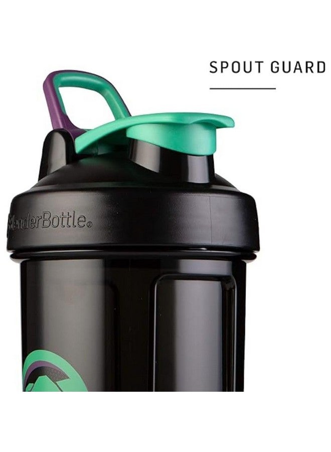 BlenderBottle BlenderBottle Marvel Comics Pro Series Shaker Bottle, 28-Ounce, Captain America Shield  - Image 4