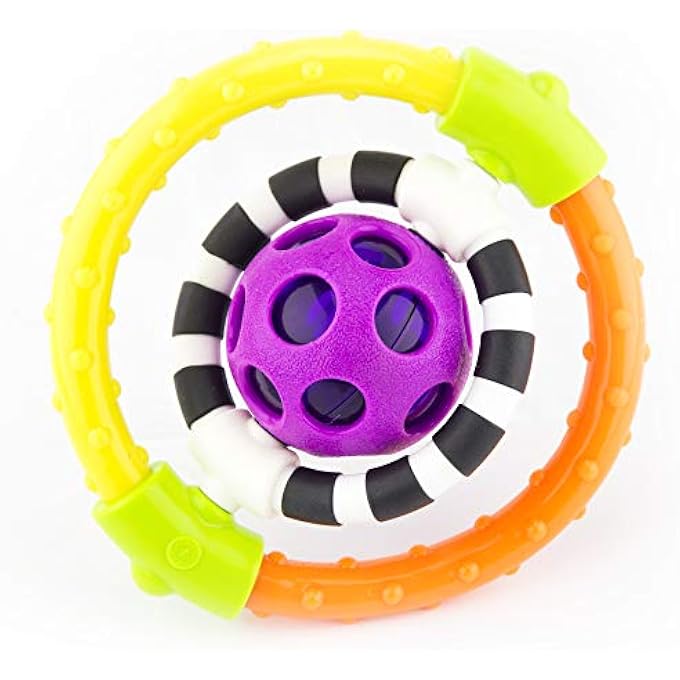 Sassy SPIN & CHEW FLEXIBLE RING RATTLE - Image 2