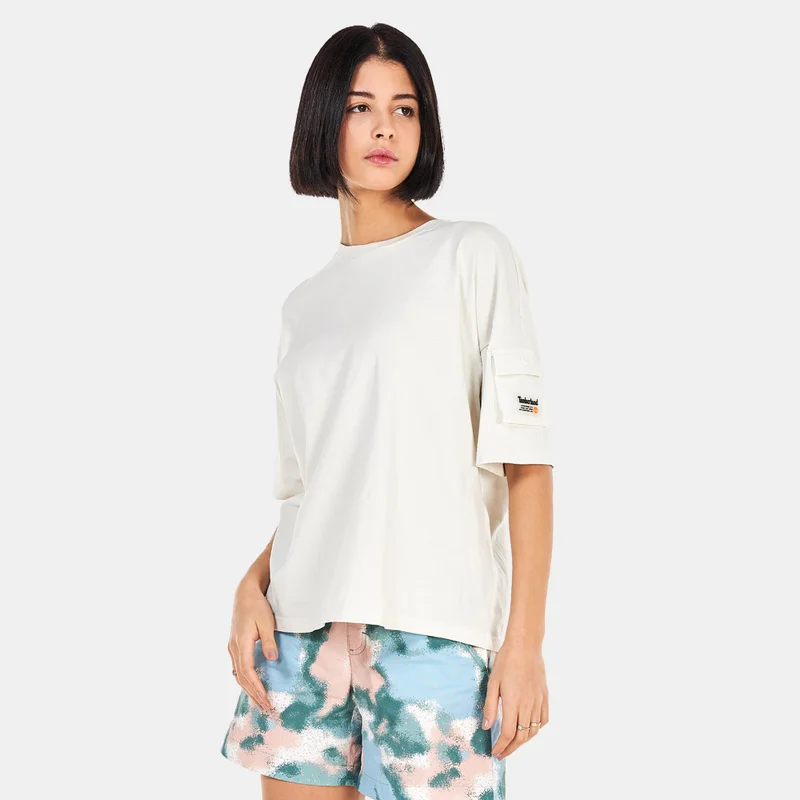 Timberland Women's Progressive Utility Pocket T-Shirt