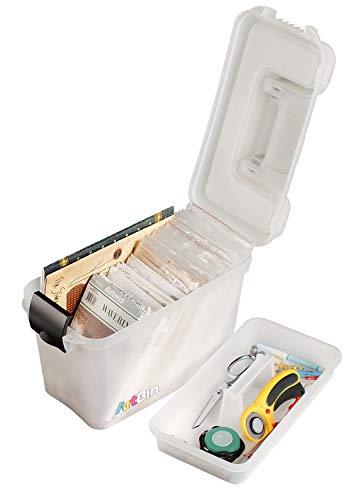 ArtBin 8408AB Sidekick Carrying Case, Portable Art & Craft Organizer with Handle, [1] Plastic Storage Case, Translucent, 8408AB - Image 5