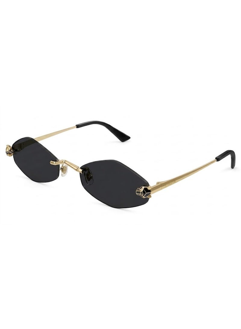 POLITE New Frameless Fashion Trend Sunglass UV Protection Unisex - Image 1