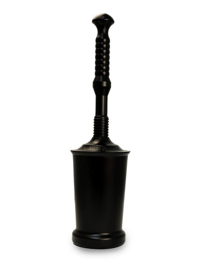 Master Plunger MP500-3TB Heavy Duty Bathroom Toilet Plunger Kit with Tall Bucket. Equipped with Air Release Valve, Black - Image 2