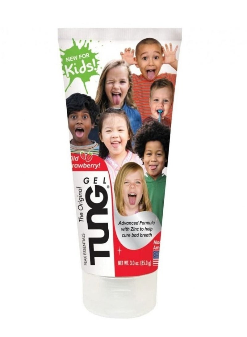 تونج جل اللسان تونج للصغار , نكهة الفراولة , 85 جم - Image 1