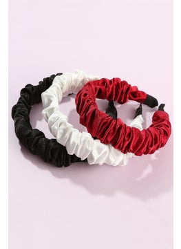 Bahels 3-Piece Gathered Satin Crown Set  - Image 2