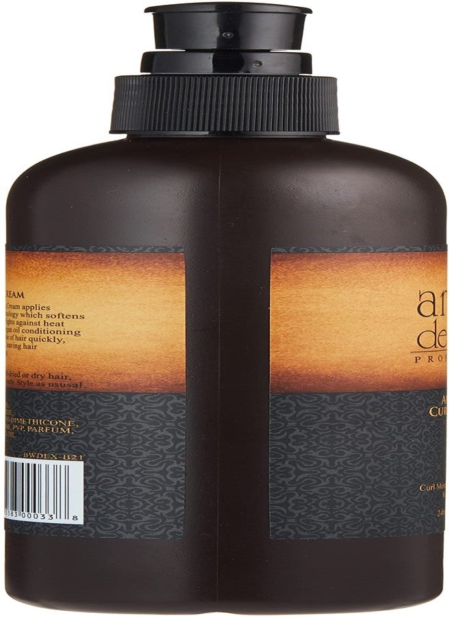 argan de luxe Argan deluxe 100% Pure Organic Moroccan Argan Oil Curl Defining Cream Restores Shine and Softness for all Curl Types. Formulated to hold Curls Pattern 8 oz. - Image 4