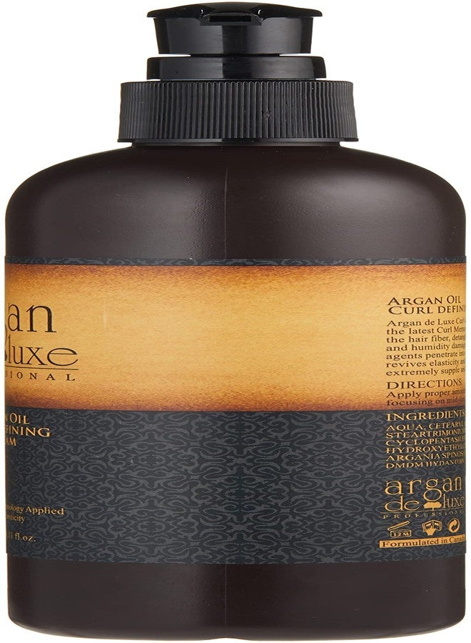 argan de luxe Argan deluxe 100% Pure Organic Moroccan Argan Oil Curl Defining Cream Restores Shine and Softness for all Curl Types. Formulated to hold Curls Pattern 8 oz. - Image 3