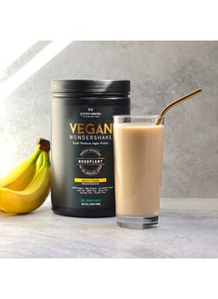 THE PROTEIN WORKS Vegan Wondershake Vegan Shake Multi Award Winning Vegan Powder Amazing Taste 30 Servings Double Chocolate  - Image 2
