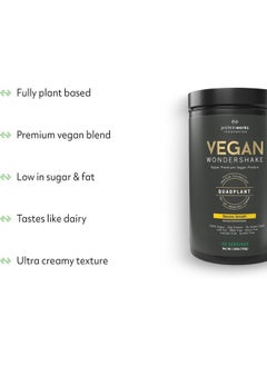 THE PROTEIN WORKS Vegan Wondershake Vegan Shake Multi Award Winning Vegan Powder Amazing Taste 30 Servings Double Chocolate  - Image 3