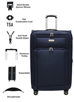 Track Suitcase Luggage Sets - Lightweight Expandable Suitcase set of 3 pieces - Trolley Bag for Travel with Spinner Wheels 4  - Image 2