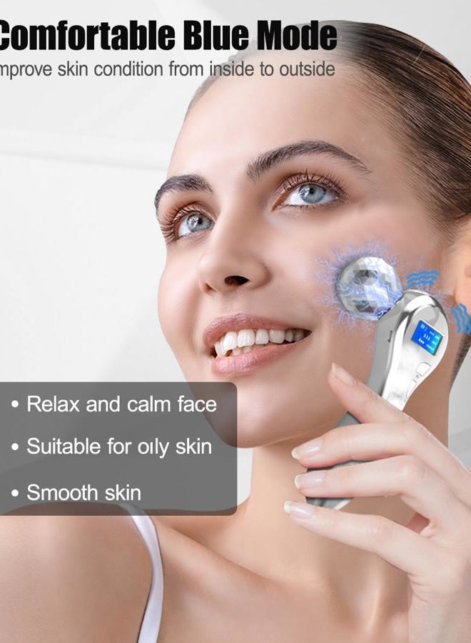 Winyoung Microcurrent Facial Device, Microcurrent Face Massager Roller, 4D Facial Massager Beauty Skin Care Tool for Face Eye Neck, Gifts for Women - Image 4
