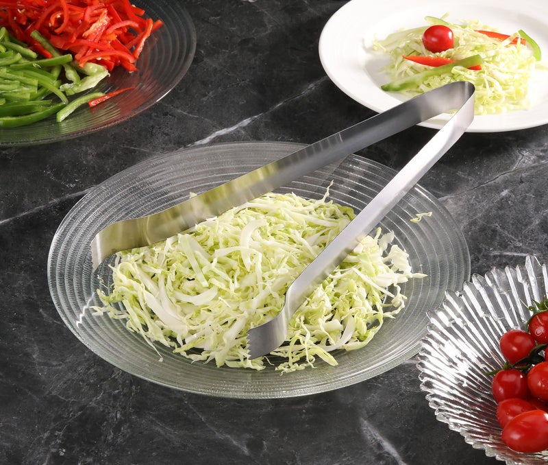 نيو ستار فود سيرفيس طقم ملاقط عملية من الاستانلس ستيل مكون من 6 قطع - Image 4