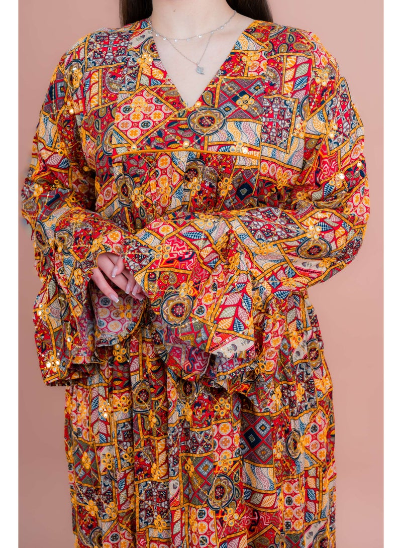 اكسا ماكسي هندسي تجريدي - Image 4