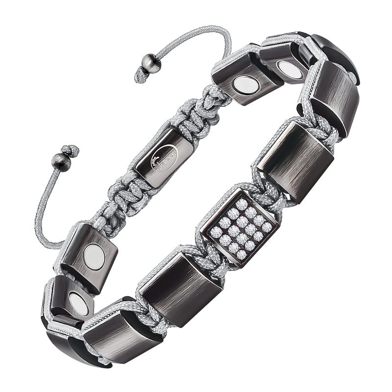 JEROOT Magnetic Bracelets for Men HandWoven Mens Magnetic Bracelet for Elegant and Versatile Mens Bracelets