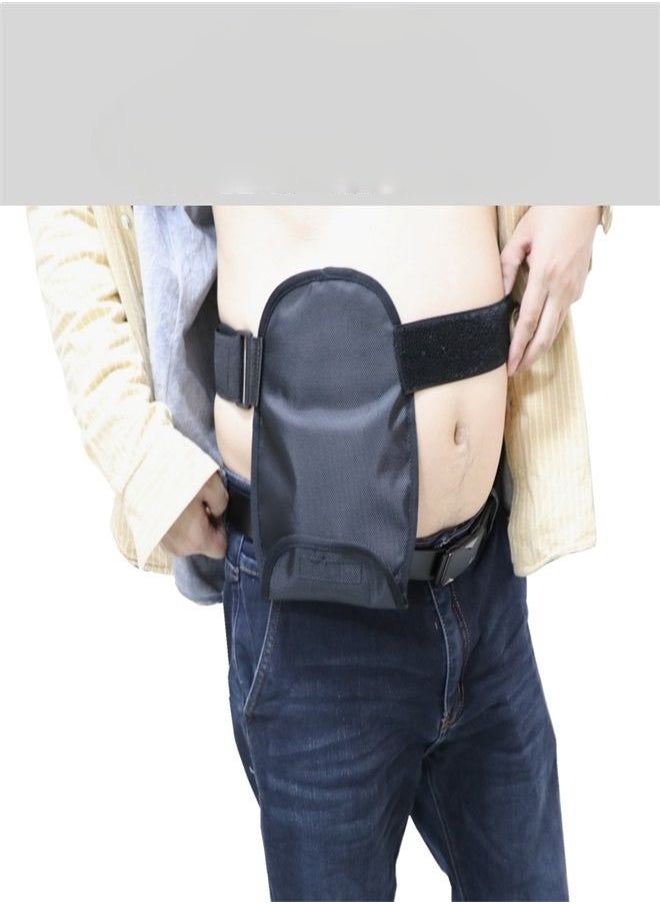 Generic Urine Bag Cover Urinary Drainage Bag Holder Waist Belt for Fixing and Supporting Hanging Pouch Drainage Bag Protector Waterproof Urine Collection Bag Catheter Bag Holder  - Image 1