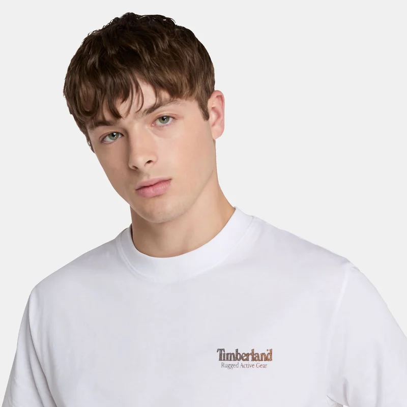 Timberland Men's Rugged Active Gear Graphic T-Shirt