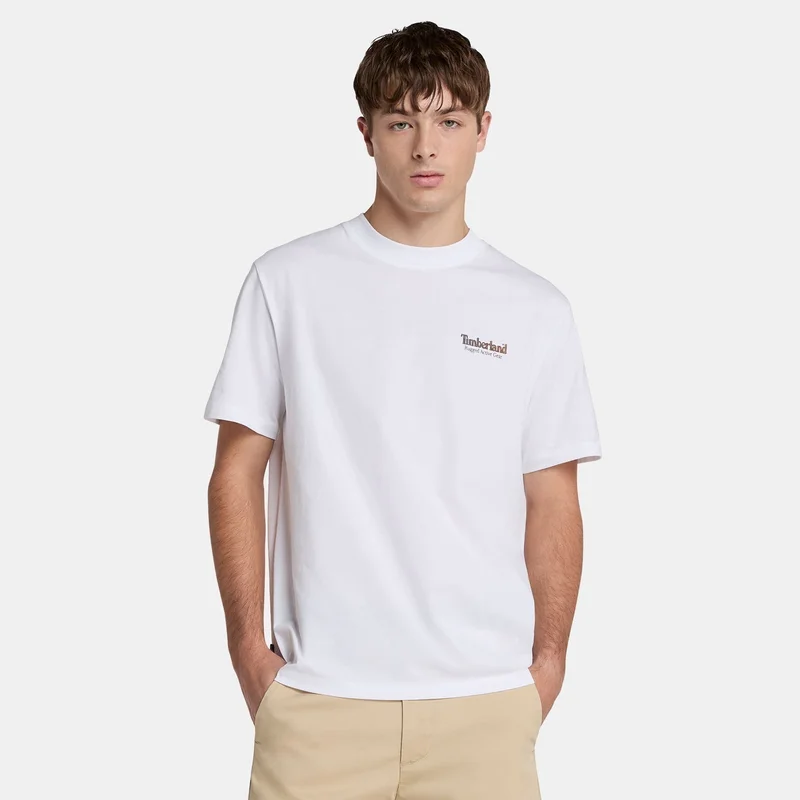 Timberland Men's Rugged Active Gear Graphic T-Shirt