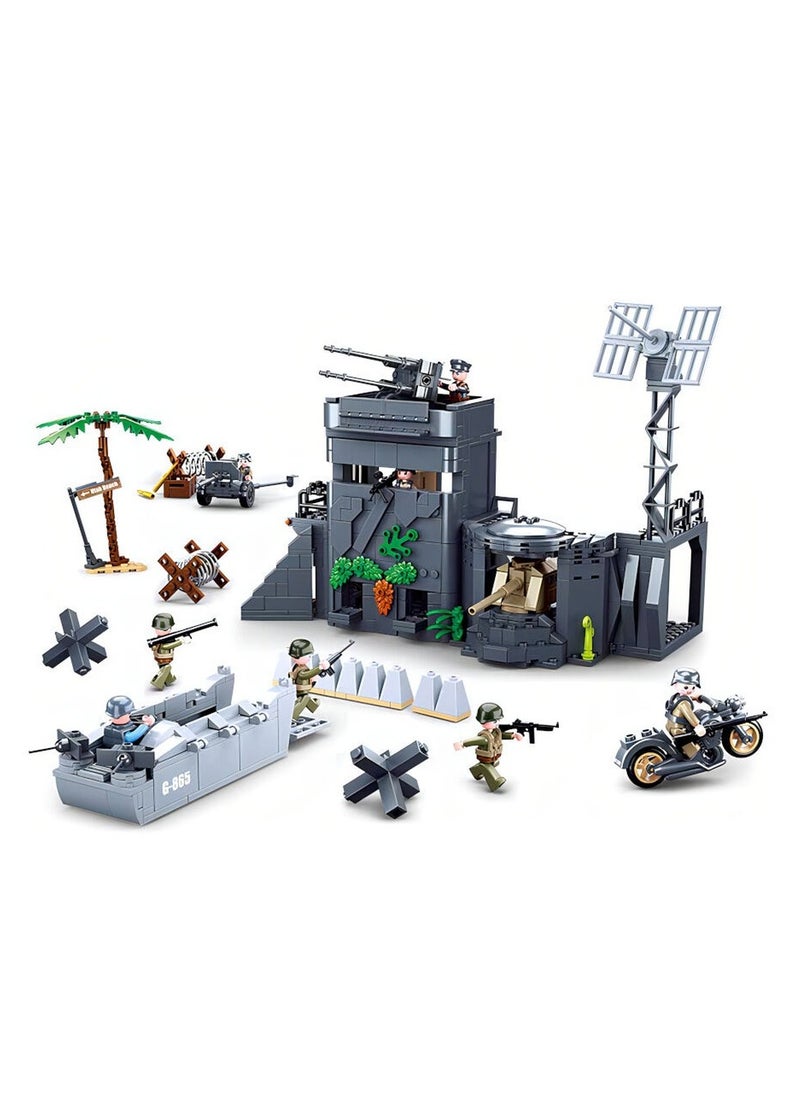 Sluban Sluban - Army Bunker in the Dunes 765 Pieces - M38-B0861  - Image 2