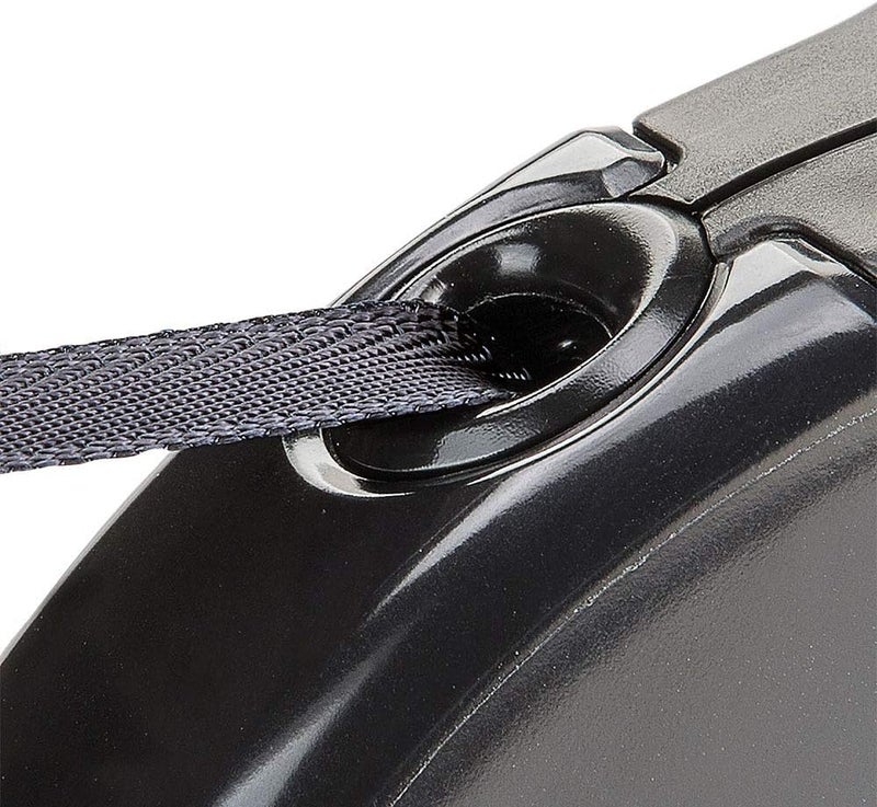 Ferplast Retractable Dog Lead AMIGO TAPE M, Extending tape, 5 m, Max 25 kg, Black - Image 5