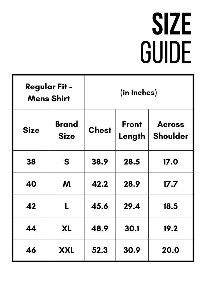 Dennis Lingo Green Regular Fit Green Popcorn Shirt Spread Collar for Men | Best Price UAE