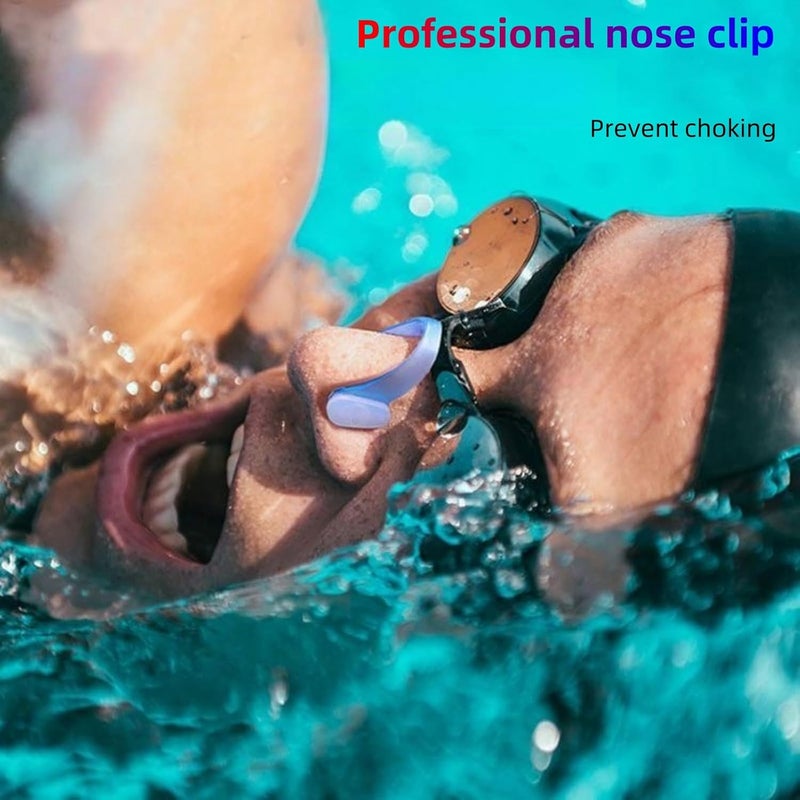 JDLYEVER Swimming Ear Plugs and Nose Clip Set, 3-Pack, Water-Proof Silicone Ear Plugs, Noise Reduction Sleep Ear Plugs, Anti-Water for Swimming, Snorkeling, and Water Sports, Comfortable & Secure Fit - Image 5